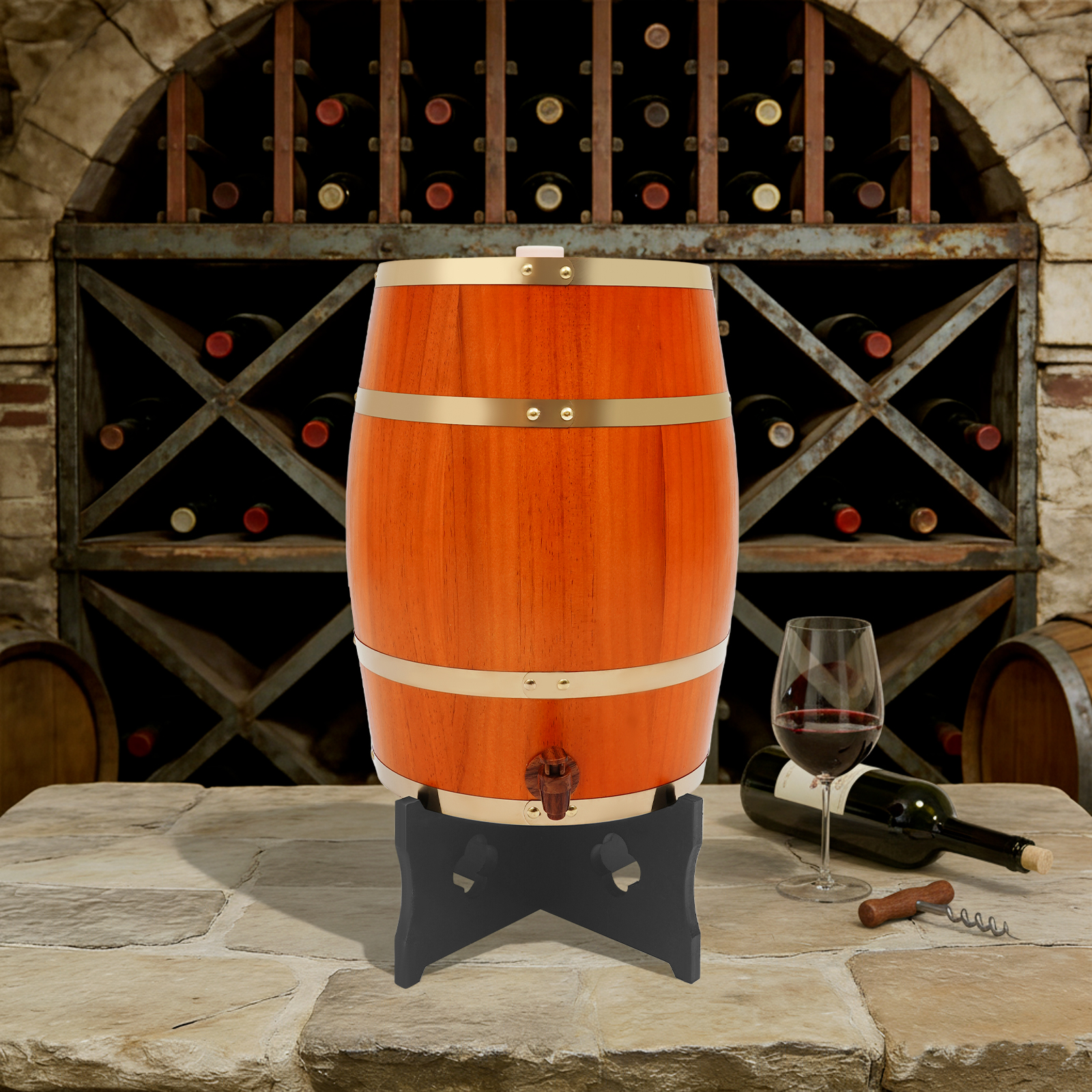 20/30L Wine Barrel Wood Wine B - Wine Beer And Cider บทวิจารณ์และราคา