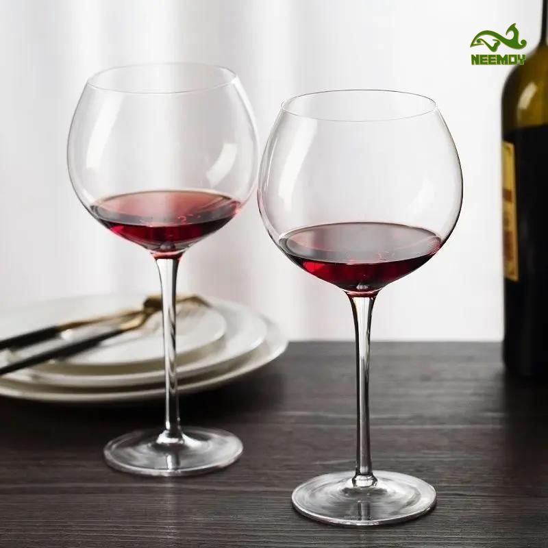 Middle Aged Tulip Painted Glas - Wine Beer Foot บทวิจารณ์และราคา