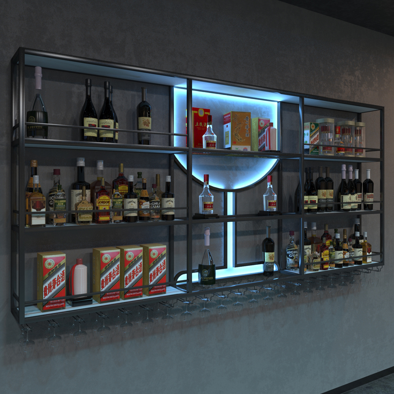 Bar wall wine rack wall hangin - Wine Beer Rack บทวิจารณ์และราคา