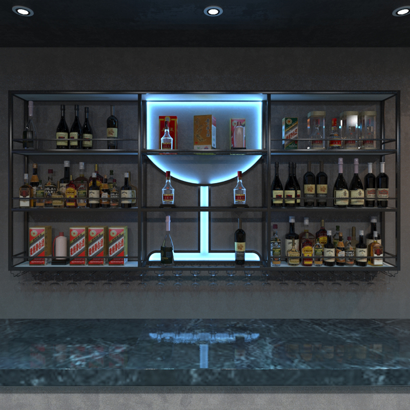 Bar wall wine rack wall hangin - Wine Beer Rack บทวิจารณ์และราคา