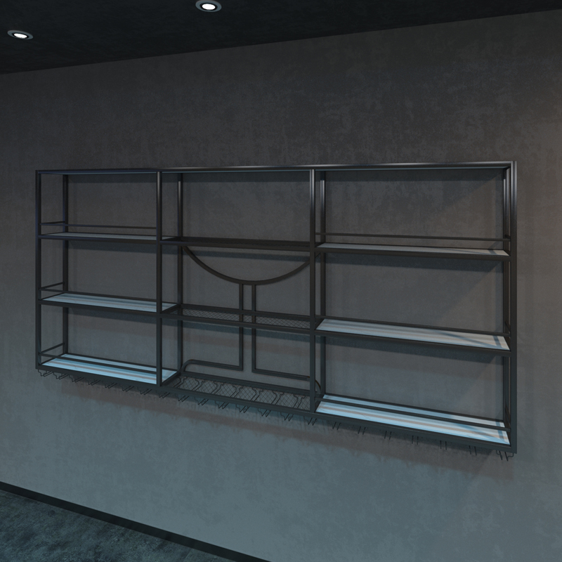 Bar wall wine rack wall hangin - Wine Beer Rack บทวิจารณ์และราคา