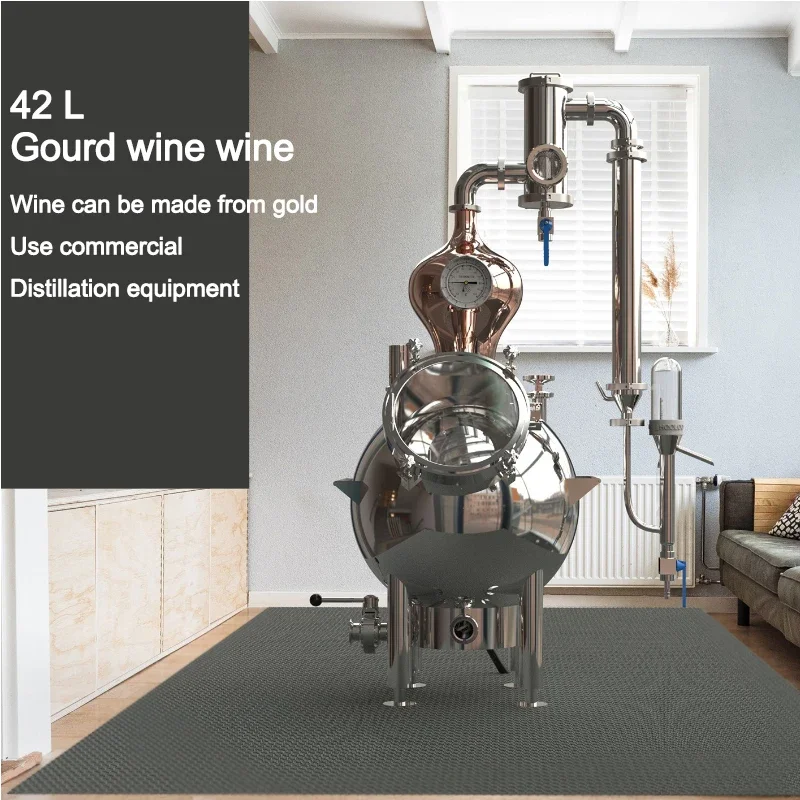 42L Gourd Shaped Distiller Hom - Wine Beer Distillation บทวิจารณ์และราคา