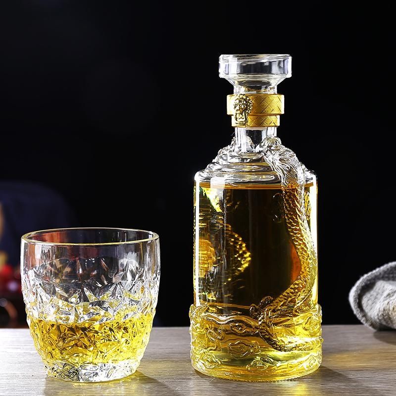 500ML round shaped dragon engr - Wine Beer And Spirits บทวิจารณ์และราคา