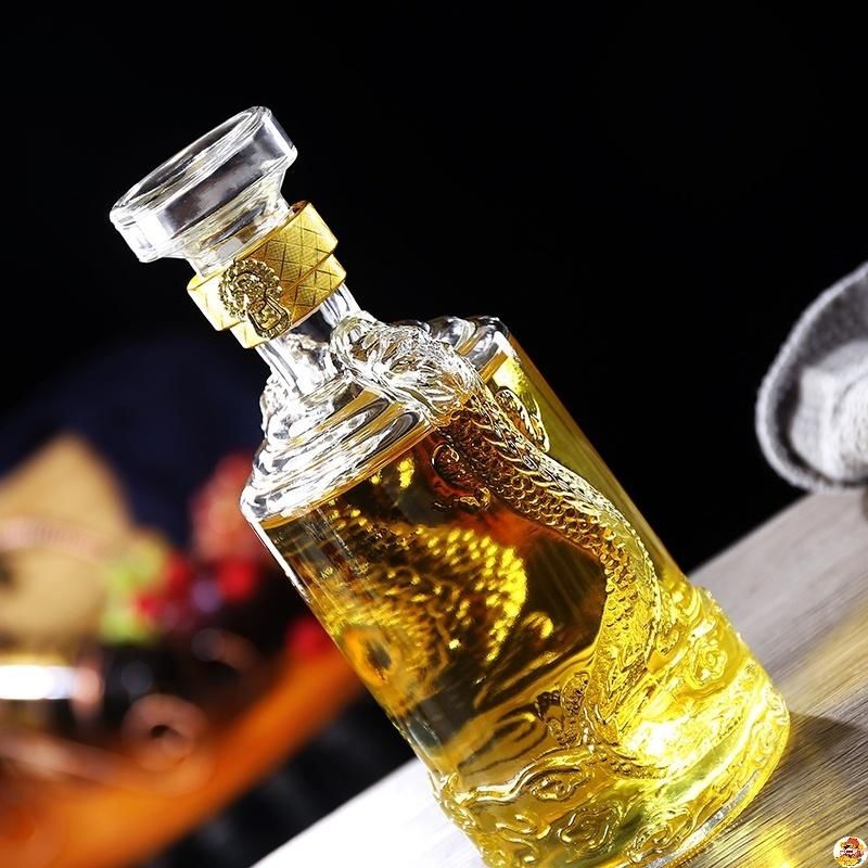 500ML round shaped dragon engr - Wine Beer And Spirits บทวิจารณ์และราคา