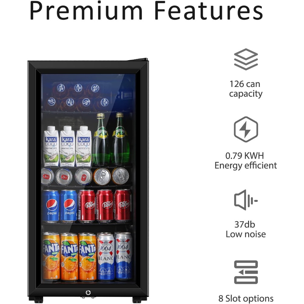 Beverage Refrigerator, Three P - Wine Beer Foot บทวิจารณ์และราคา