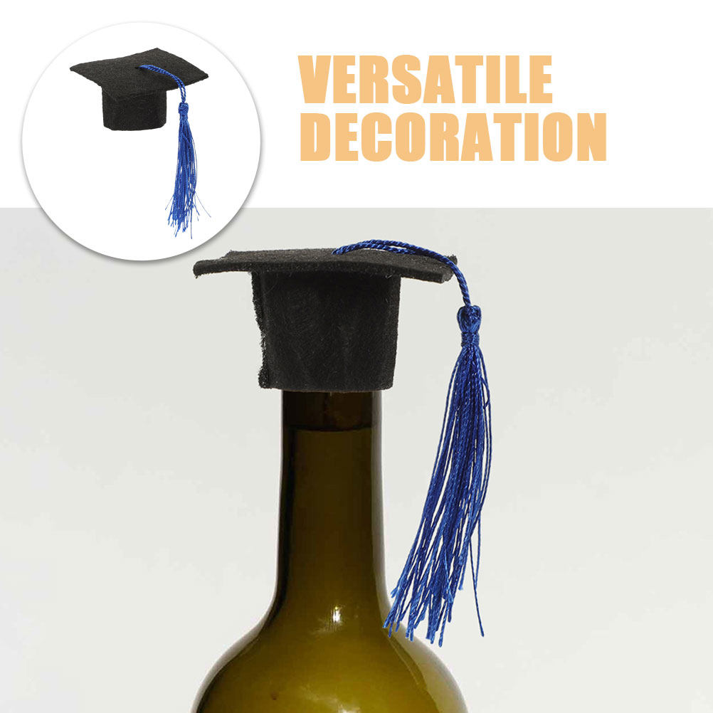 24Pcs Mini Graduation Cap Topp - Wine Beer Hat บทวิจารณ์และราคา