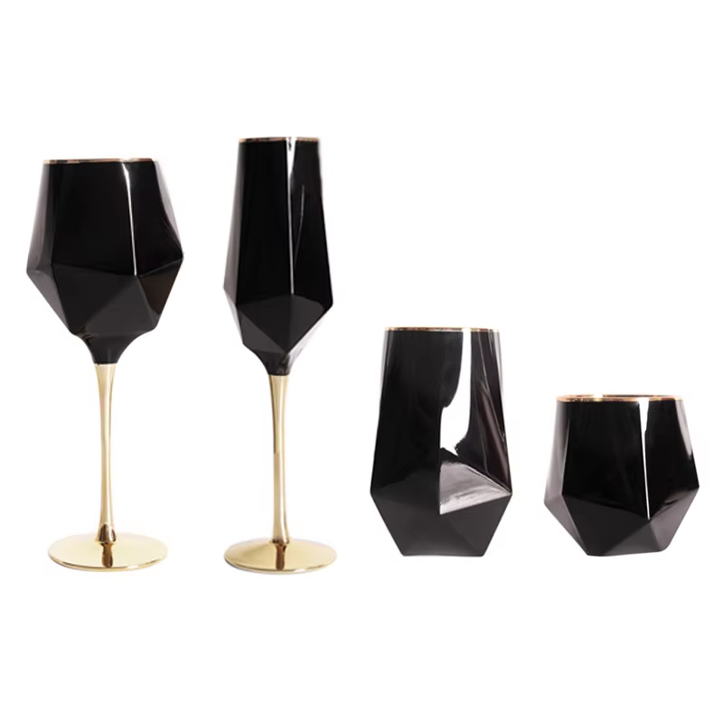 Pure Black Crystal Golden Edge - Wine Whiskey Beer บทวิจารณ์และราคา