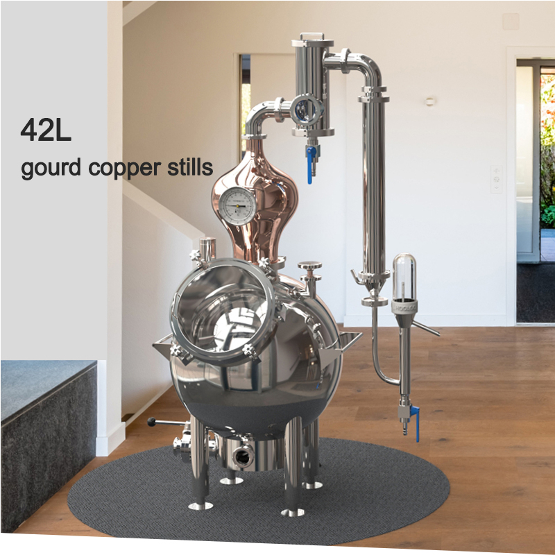 42L Gourd Shaped Distiller Hom - Wine Beer Distillation บทวิจารณ์และราคา