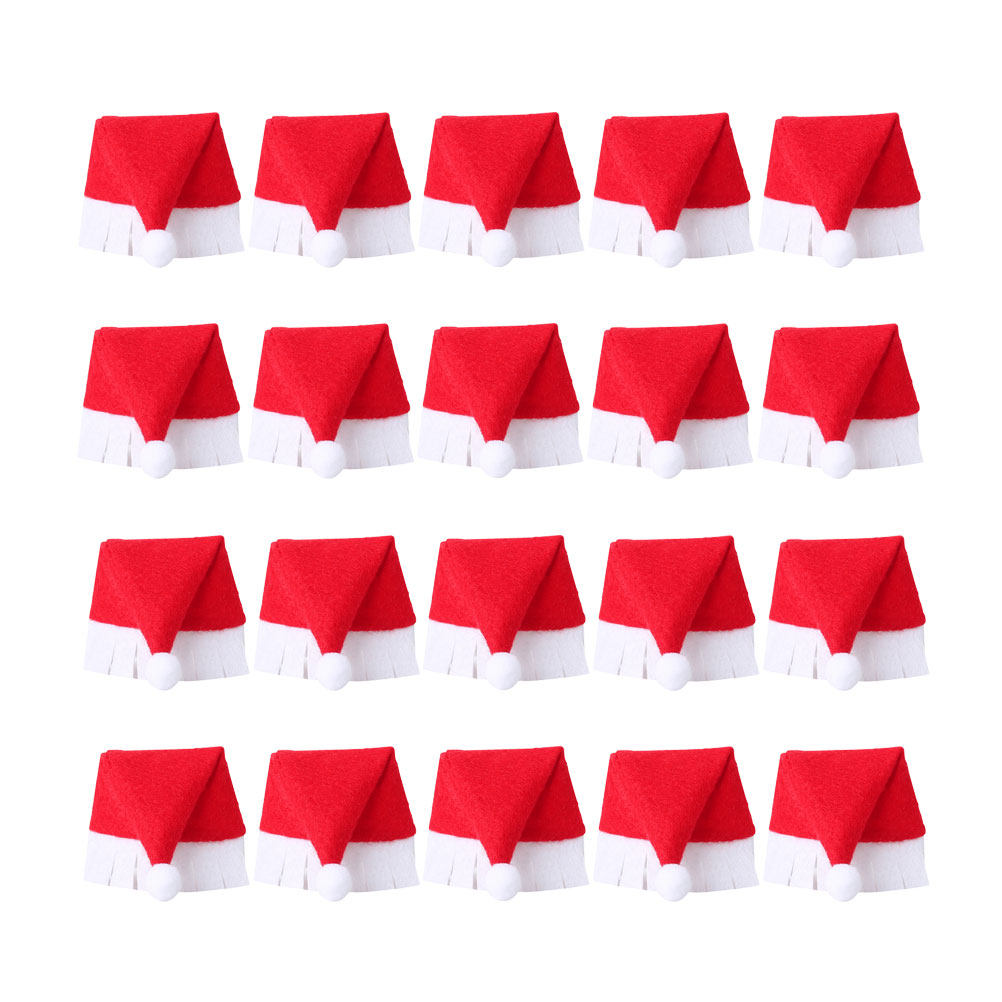20Pcs Christmas Flutes Cover S - Wine Beer Hat บทวิจารณ์และราคา