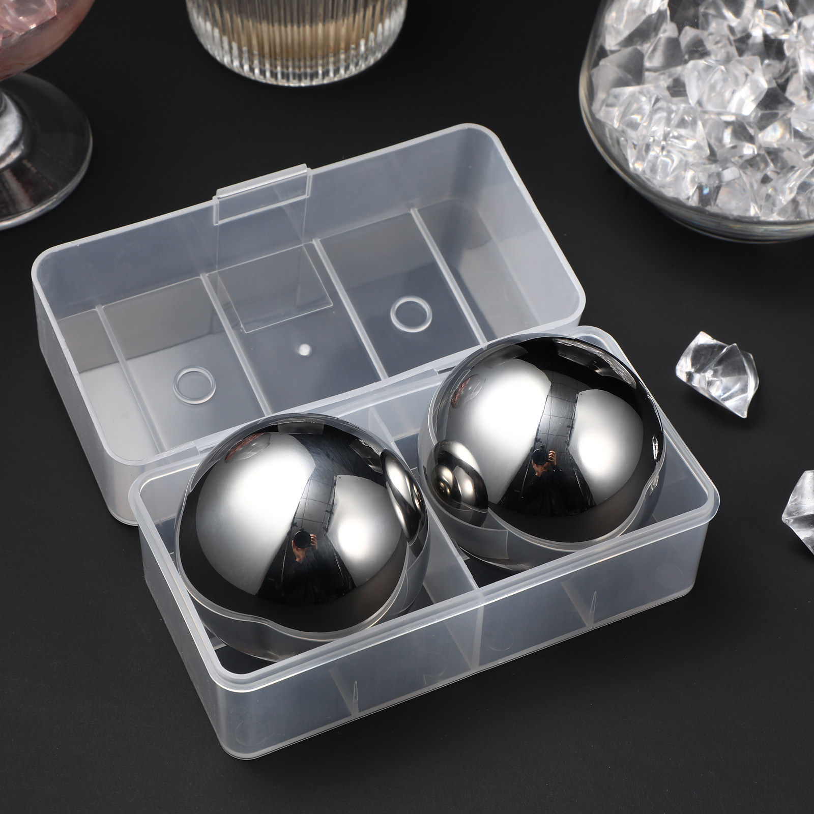 2Pcs Stainless Steel Whiskey S - Wine Whiskey Beer บทวิจารณ์และราคา