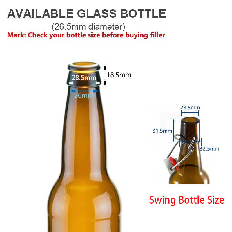 No Foam Beer Bottle Filler & P - Wine Beer Spirits บทวิจารณ์และราคา