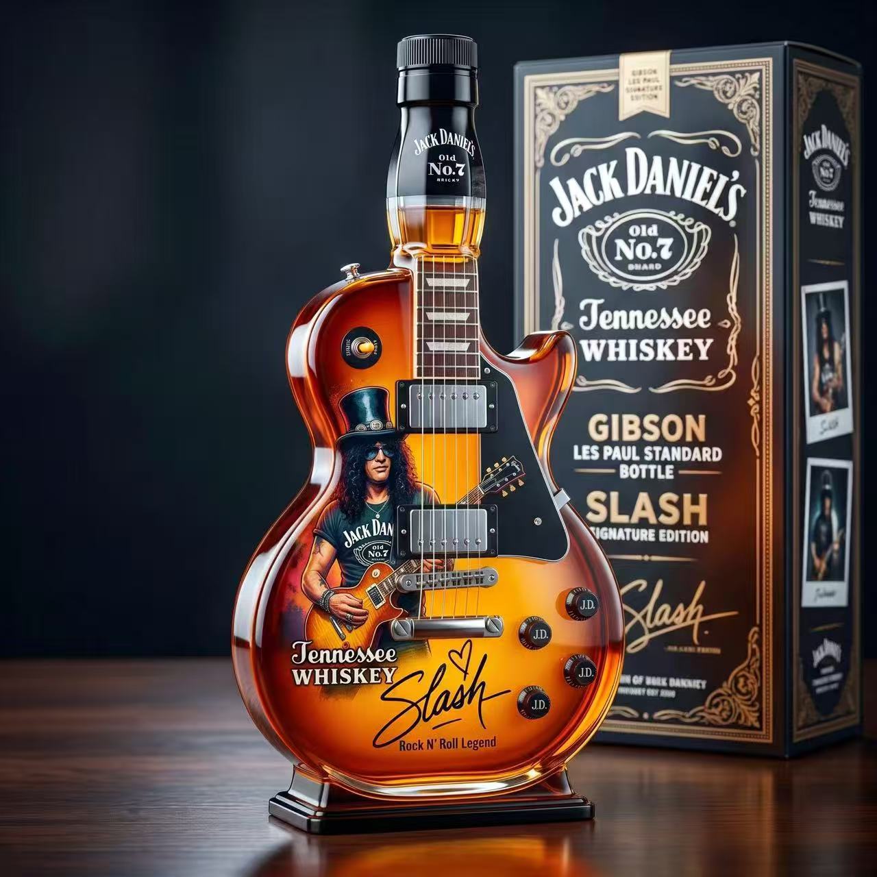 Slash Guitar Shaped Whiskey De - Wine Beer And Spirits บทวิจารณ์และราคา