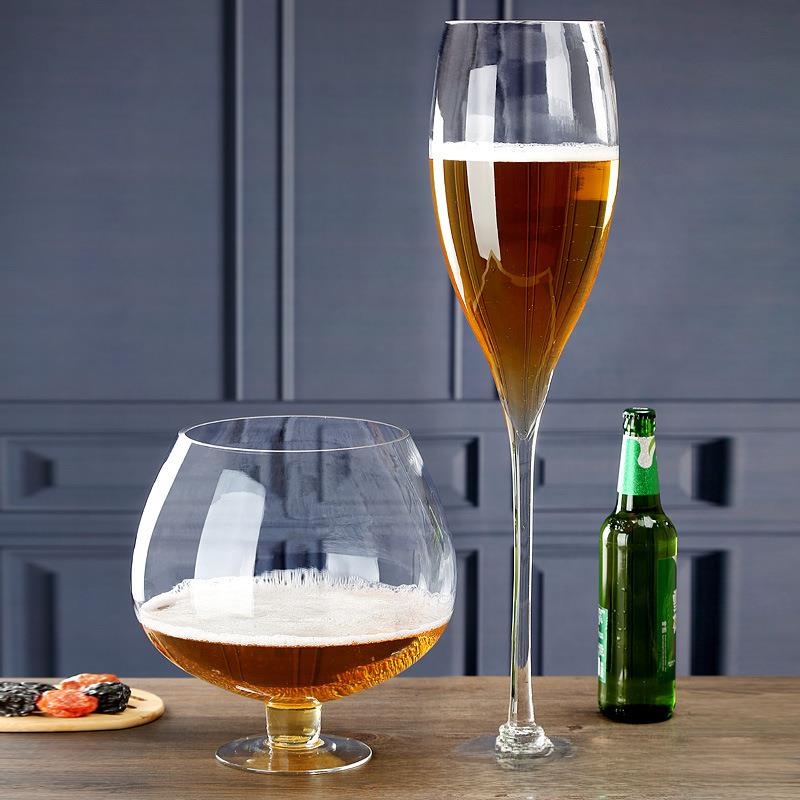 Extra Large Beer Mug Giant Pil - Wine Beer Foot บทวิจารณ์และราคา