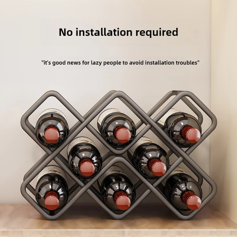 Metal Hexagon Wine Rack 5/8 Gr - Wine Beer Rack บทวิจารณ์และราคา