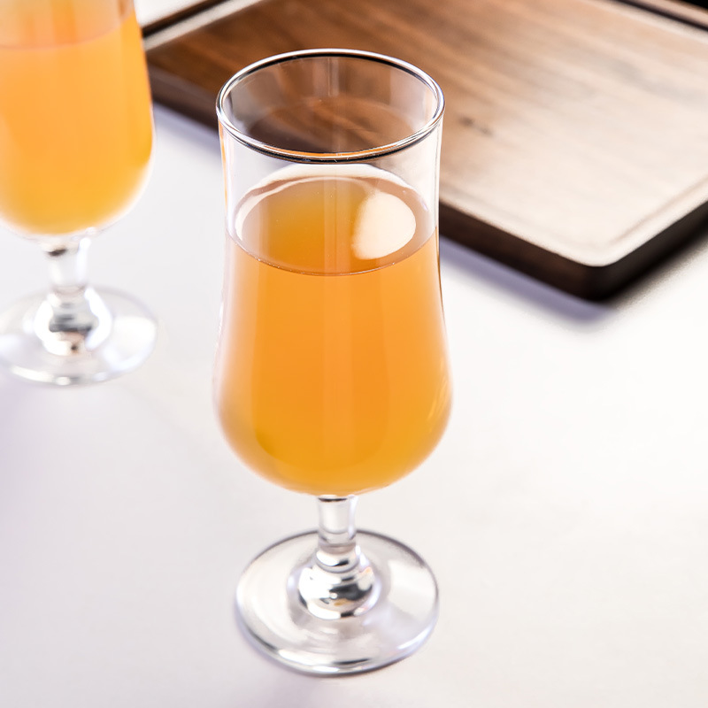 Thickened High Foot Juice Glas - Wine Beer Foot บทวิจารณ์และราคา