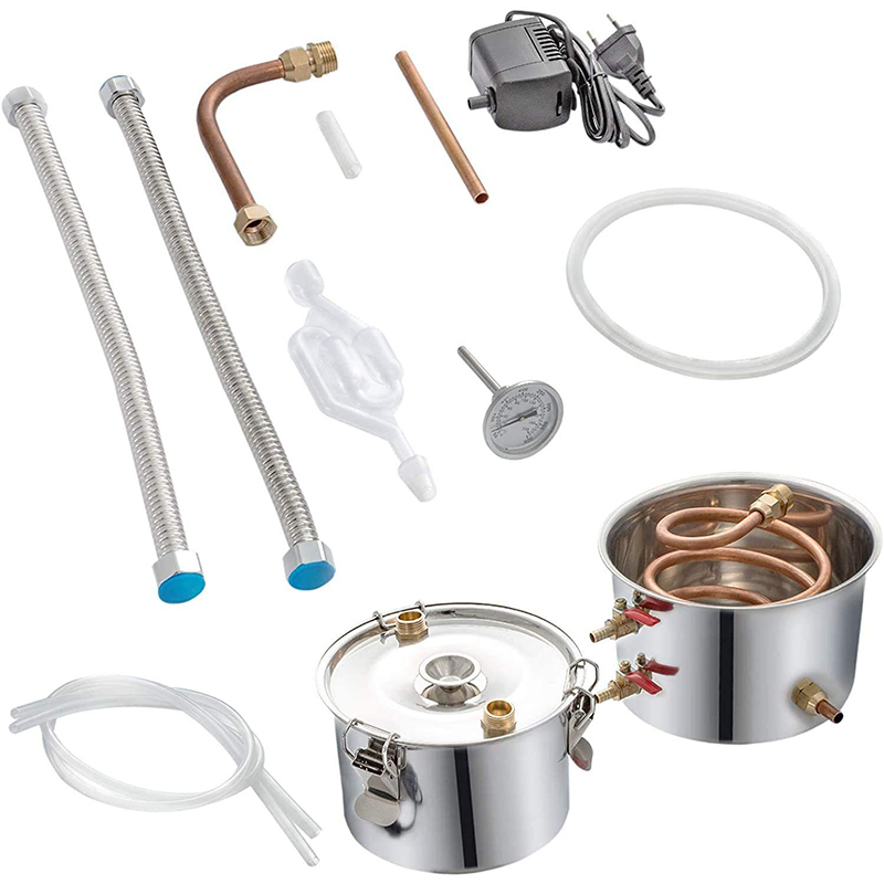 30L/50L  Alcohol Brewing Disti - Wine Beer Distillation บทวิจารณ์และราคา