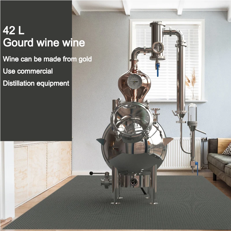 42L Gourd Shaped Distiller Hom - Wine Beer Distillation บทวิจารณ์และราคา